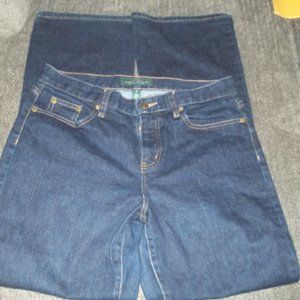 Lauren Ralph Lauren Ladies Faded Jeans ** EUC **